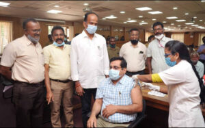 covid vaccination davanagere
