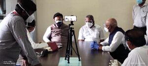 Dr Sudhakar Davanagere Hospital Visit