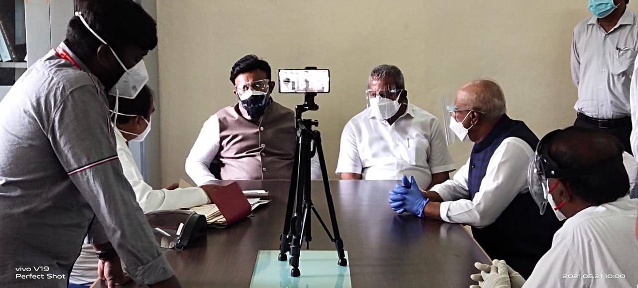 Dr Sudhakar Davanagere Hospital Visit