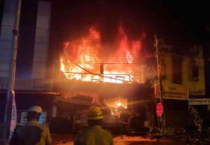 harihara fire in complex
