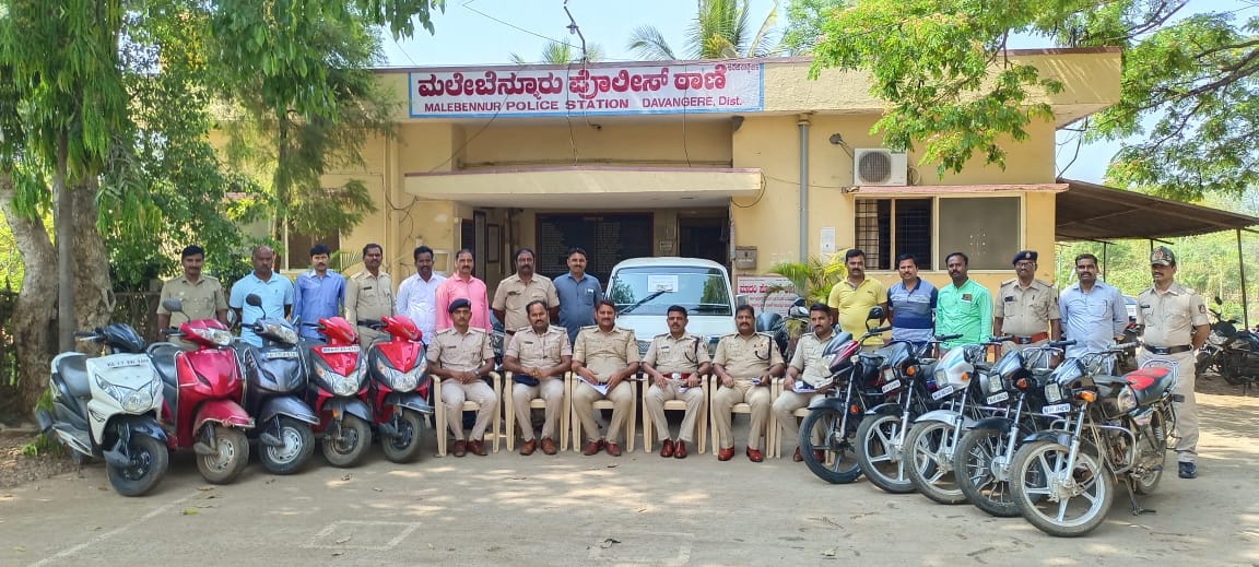 bike seize by malebennuru police