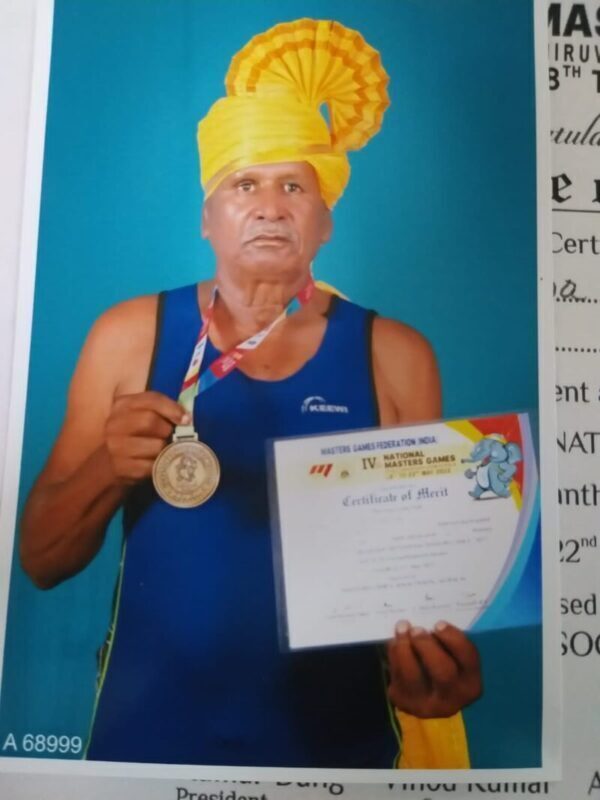 Bharmappa free style wrestling gold medalist