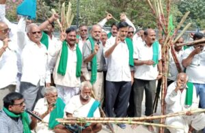 Sugarcane growers' day-long struggle won: Government agrees to meet demand