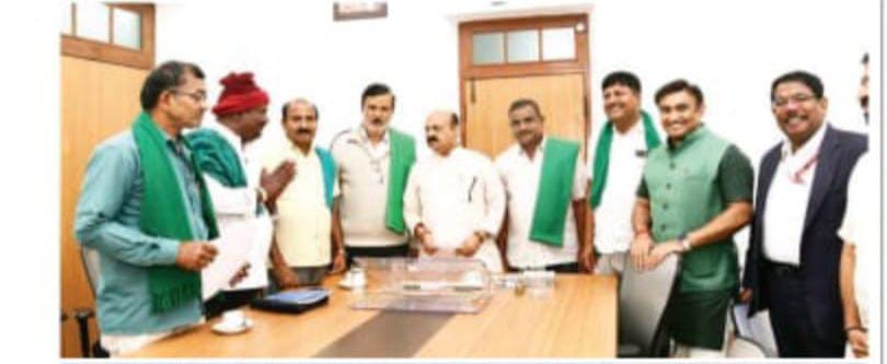 For revision of FRP rate for sugarcane CM promises; Kuruburu Shanthakumar