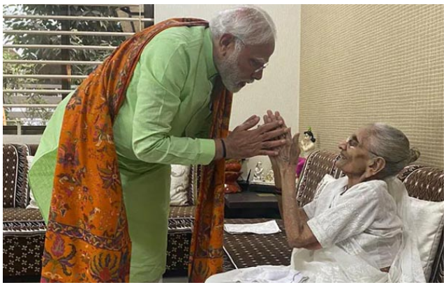 Prime Minister Narendra Modi's mother Heeraben admitted to hospital