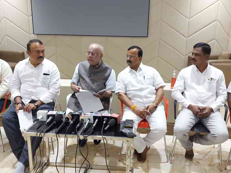 gm siddeshwar Davanagere mp pressmeet regarding ssm