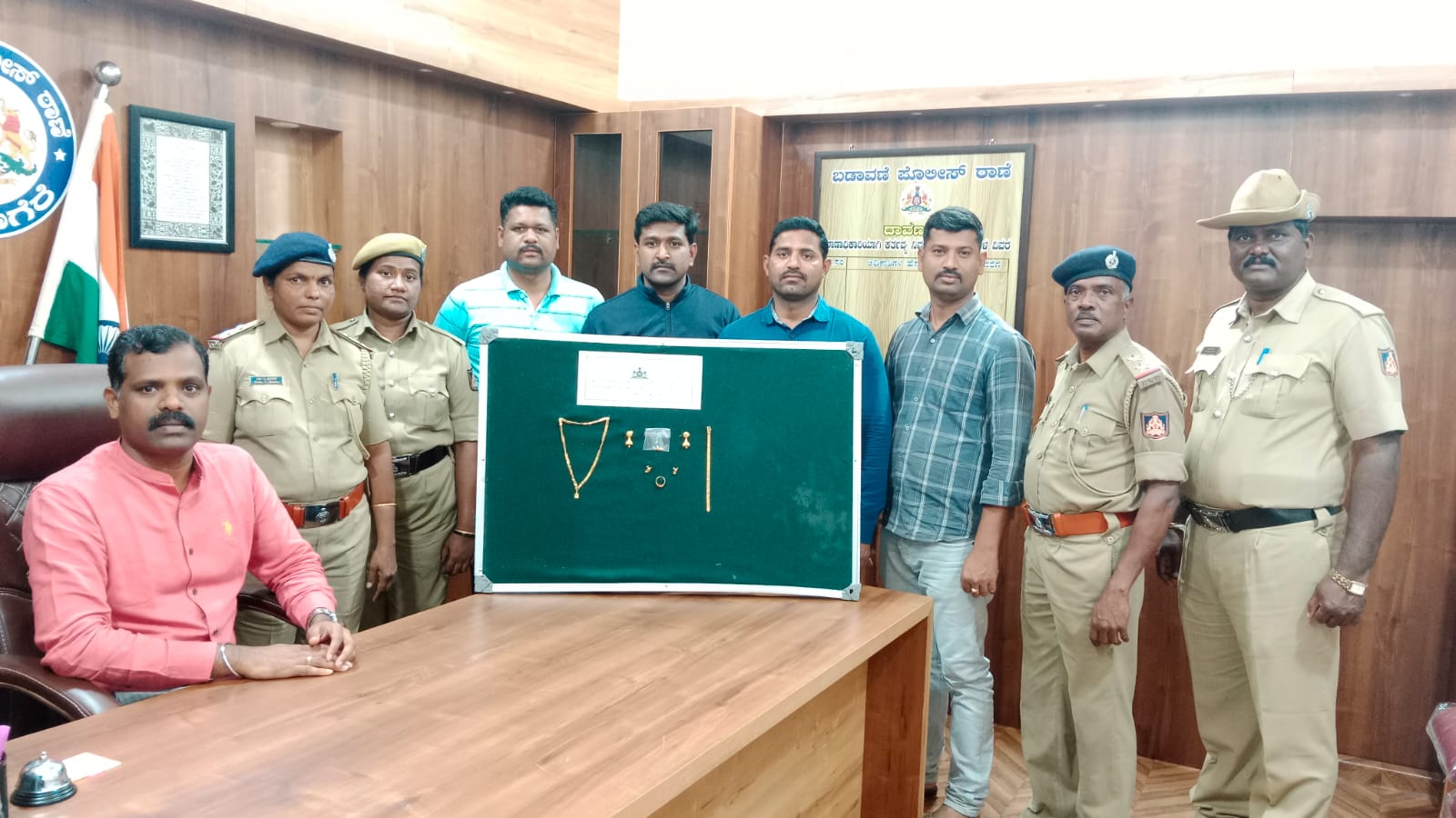 theft gold items recovered