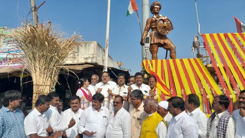 Bharat Jodo closing ceremony in Srinagar: Celebration in Honnali