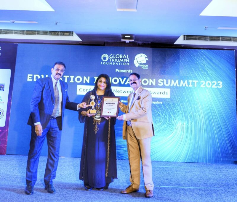 Innovative Educator Award to Deepa Rao from Chirantan Institute