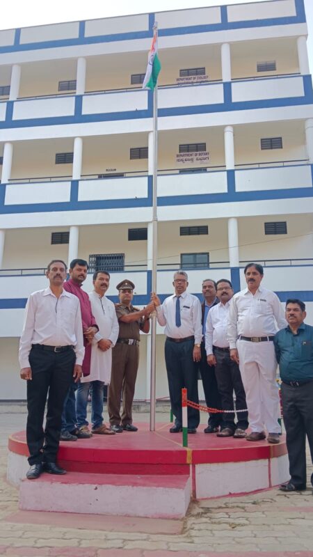 Republic Day Celebration in Government First Class College