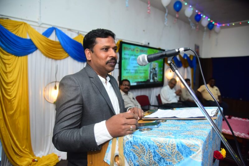 Let the students become world leaders. K Shivashankar