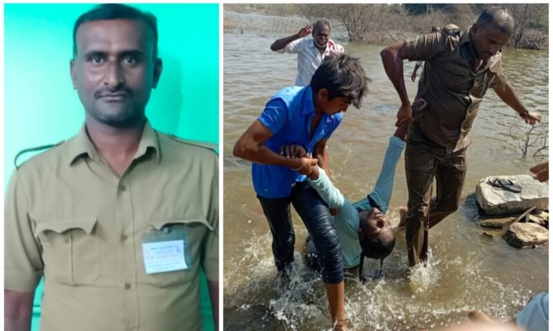 Not just a driver, but a saviour.. The KSRTC driver who saved the lives of the girls who were drowning in the lake
