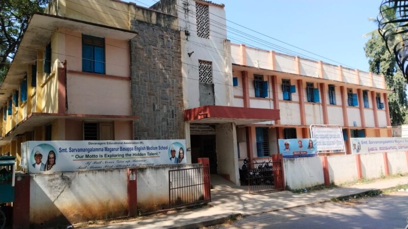 Guruvandane today from the old students of Maganur Basappa Schooll