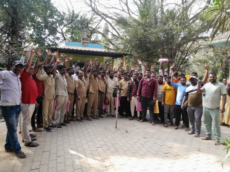Permanent indefinite strike of outsourced employees tomorrow