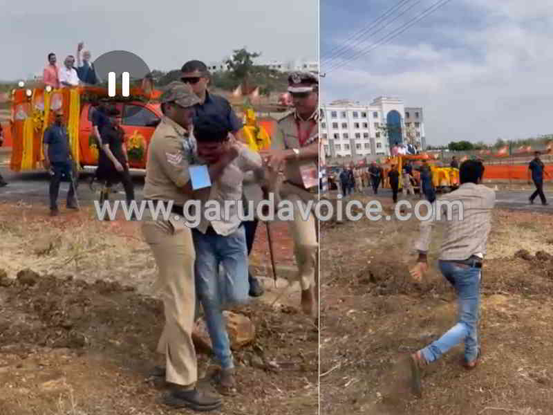 Exclusive: ಮೋದಿ ರೋಡ್ ಶೋ ವೇಳೆ ಸೆಕ್ಯೂರಿಟಿ ಲೋಪ.!