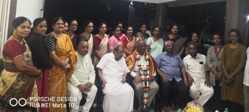 Congratulations from the Veerashaiva Mahasabha to Athani Veeranna on his Doctorate degree