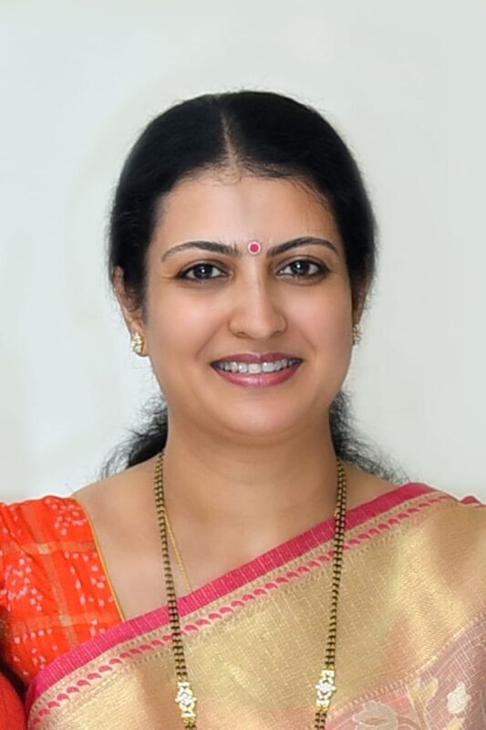 SS Mrs. Prabha S.S. who is providing health benefits to the poor through Care Trust. Mallikarjun.