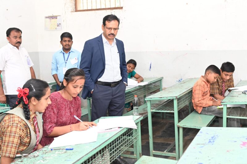 ಎಸ್ಎಸ್ಎಲ್ಸಿ ಪರೀಕ್ಷೆ ಜಿಲ್ಲೆಯಲ್ಲಿ ಶಾಂತಿಯುತ