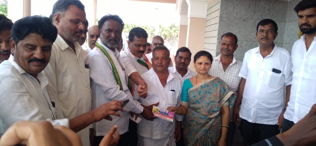 ಕೆ.ಎಸ್.ಬಸಂತಪ್ಪ ಚುನಾವಣಾ ಪ್ರಚಾರ ಆರಂಭ