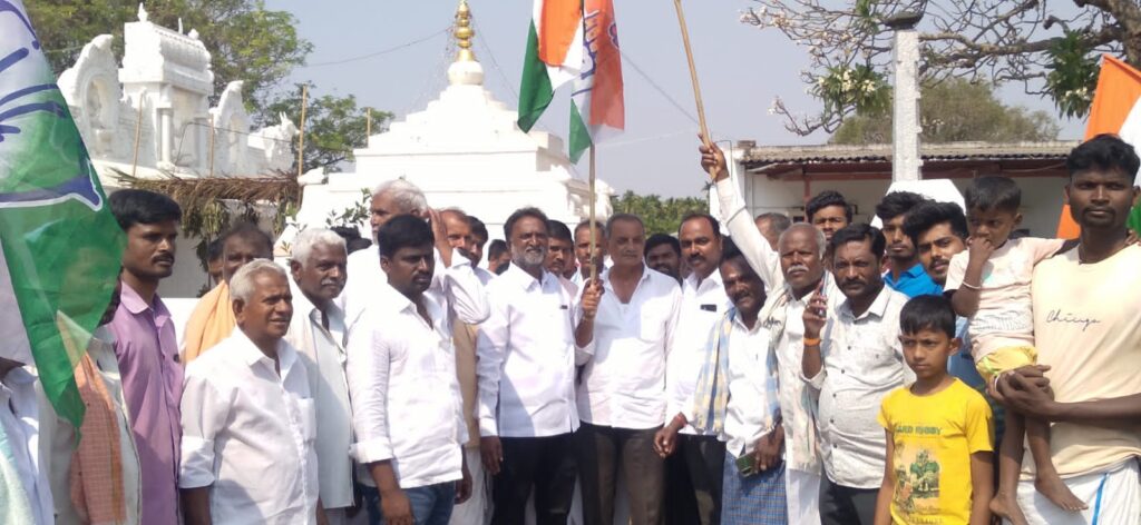 ಕೆ.ಎಸ್.ಬಸಂತಪ್ಪ ಚುನಾವಣಾ ಪ್ರಚಾರ ಆರಂಭ