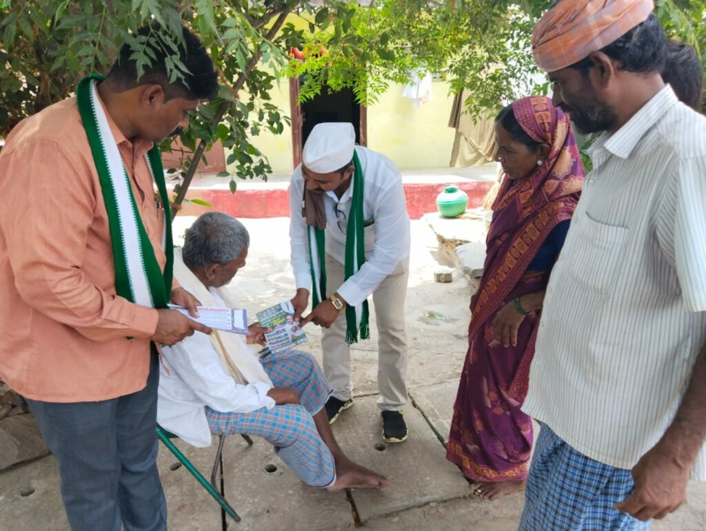 ಜೆಡಿಎಸ್ ಅಭ್ಯರ್ಥಿ ಉತ್ತರದಲ್ಲಿ ಮತಯಾಚನೆ