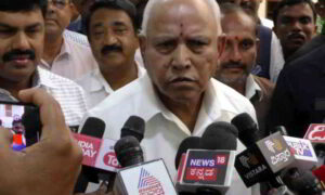 ರಾಜ್ಯವನ್ನು " ಬರಗಾಲ ಪೀಡಿತ ಪ್ರದೇಶ " ಎಂದು ಘೋಷಿಸಲು, ಯಡಿಯೂರಪ್ಪ ಆಗ್ರಹ