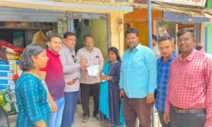 "ಮನೆಬಾಗಿಲಿಗೆ ಗೃಹಲಕ್ಷ್ಮಿ"  ಕಾರ್ಯಕ್ರಮಕ್ಕೆ ಪಾಲಿಕೆ ಆಯುಕ್ತರಿಂದ ಚಾಲನೆ