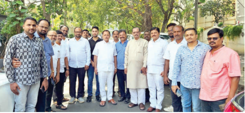 Davangere district BJP leaders met BSY