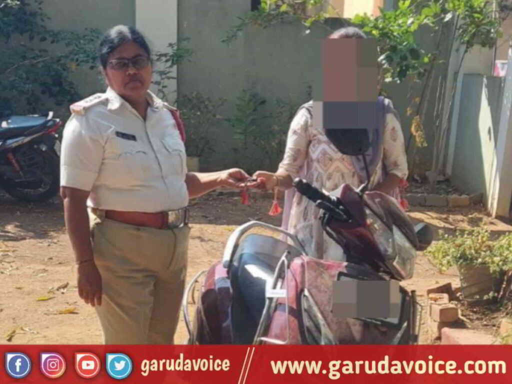 A minor boy driving a vehicle in Davangere, a fine of Rs 25,000 per vehicle