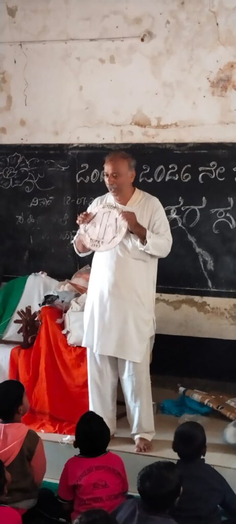 Government School: Even in government schools there are talented and hearty children. Dr HKS Swamy ಶಾಲೆ