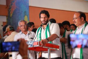 JDS Zero development in two years of Congress rule, Nikhil Kumaraswamy fiercely attacked (2)