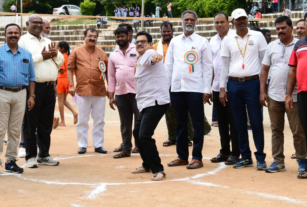 Inauguration of Dussehra Games Recruitment of government posts for patients,